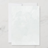 Eucalyptus waterverf Sage Groen VRIJGEZELLENFEEST Kaart (Achterkant)