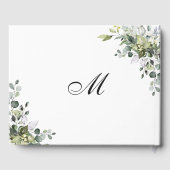 Eucalyptus Waterverf Weddenschap FOTO Gastenboek (Achterkant)