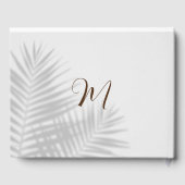 Eucalyptus Waterverf Weddenschap FOTO Gastenboek (Achterkant)