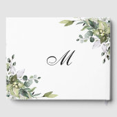 Eucalyptus Waterverf Weddenschap Gastenboek (Achterkant)