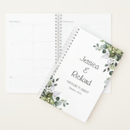 Eucalyptus Waterverf Wedding Planner