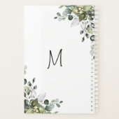 Eucalyptus Waterverf Wedding Planner (Achterkant)