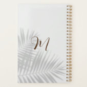 Eucalyptus Waterverf Wedding Planner (Achterkant)