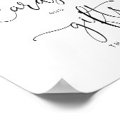 Eucalyptus We kunnen snel op kaarten en cadeautjes Poster (Hoek)