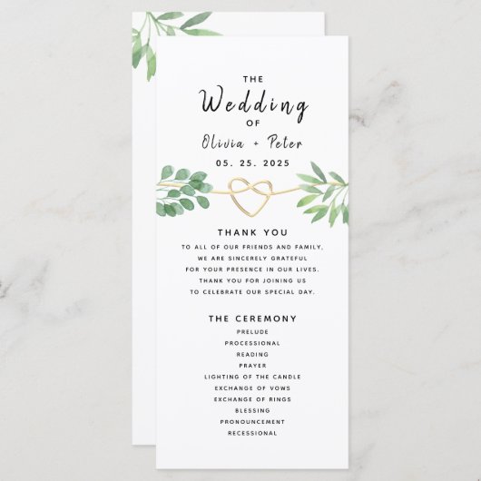 Eucalyptus Weddenschap (Voorkant / Achterkant)