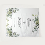 Eucalyptus Weddenschap Foto Achtergrond Bosbouw Wandkleed (Voorkant (horizontaal))