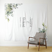 Eucalyptus Weddenschap Foto Achtergrond Bosbouw Wandkleed (In Situ (horizontaal))