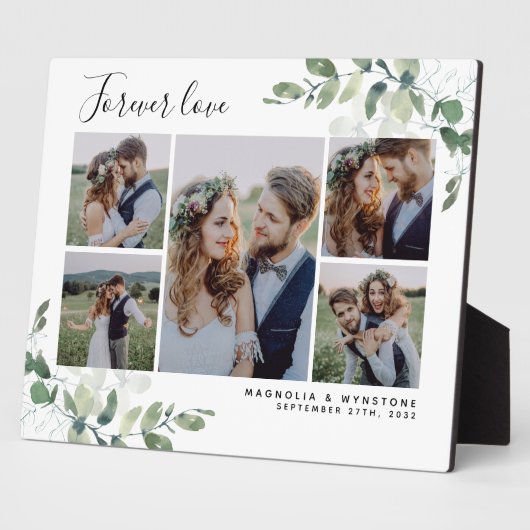 Eucalyptus Weddenschap Foto Collage Keepomwille Pl Fotoplaat (Zijkant)