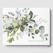 Eucalyptus Weddenschap Gastenboek (Achterkant)