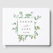 Eucalyptus Weddenschap Gastenboek (Voorkant)