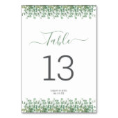 Eucalyptus Weddenschap Kaart (Voorkant)