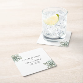 Eucalyptus Weddenschap Kartonnen Onderzetters