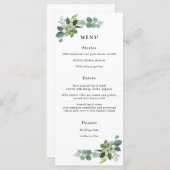 Eucalyptus Weddenschap Menu (Voorkant / Achterkant)