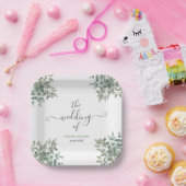 Eucalyptus Weddenschap Papieren Bordje (Feest)