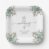 Eucalyptus Weddenschap Papieren Bordje (Voorkant)