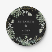 Eucalyptus Weddenschap Papieren Bordje (Voorkant)
