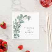 Eucalyptus Weddenschap Servet (Insitu)