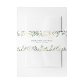 Eucalyptus Weddenschap Uitnodigingen Wikkel (Voorkant Voorbeeld)