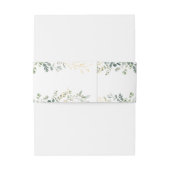 Eucalyptus Weddenschap Uitnodigingen Wikkel (Achterkant Voorbeeld)