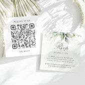 Eucalyptus Weddenschap Website QR Code RSVP Informatiekaartje
