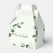 Eucalyptus Wedding Box Geschenkschachtel Bedankdoosjes (Achterkant)