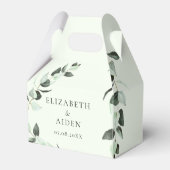 Eucalyptus Wedding Box Geschenkschachtel Bedankdoosjes (Voorkant Zijde)