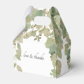 Eucalyptus Wedding Box Geschenkschachtel Bedankdoosjes (Achterkant)