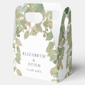Eucalyptus Wedding Box Geschenkschachtel Bedankdoosjes (Geopend)