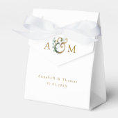 Eucalyptus Wedding Box Geschenkschachtel Bedankdoosjes (Voorkant Zijde)