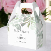 Eucalyptus Wedding Box Geschenkschachtel Bedankdoosjes