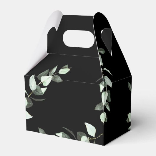 Eucalyptus Wedding Box Geschenkschachtel Bedankdoosjes (Achterkant)