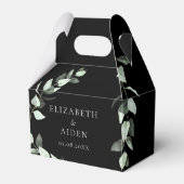 Eucalyptus Wedding Box Geschenkschachtel Bedankdoosjes (Voorkant Zijde)