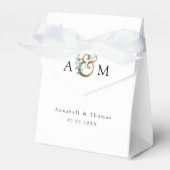 Eucalyptus Wedding Box Geschenkschachtel Bedankdoosjes (Voorkant Zijde)