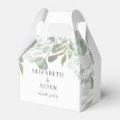 Eucalyptus Wedding Box Geschenkschachtel Bedankdoosjes (Voorkant Zijde)