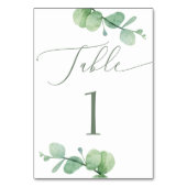 Eucalyptus Wedding | Greenery Botanical Summer Kaart (Voorkant)