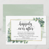 Eucalyptus Wedding Rehearsal Dinner Uitnodiging (Voorkant / Achterkant)