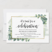 Eucalyptus Wedding Rehearsal Dinner Uitnodiging (Voorkant)