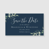 Eucalyptus Wedding Save the Date Magnetic Kaart (Voorkant)