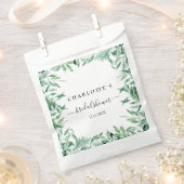 EUCALYPTUS WEDDING VRIJGEZELLENFEEST FAVOR BAG BEDANKZAKJE (Geknipt)
