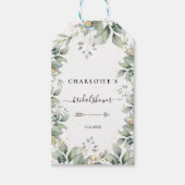 EUCALYPTUS WEDDING VRIJGEZELLENFEEST GIFT-LABELS CADEAULABEL (Voorkant)