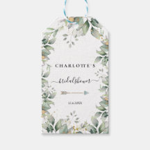 EUCALYPTUS WEDDING VRIJGEZELLENFEEST GIFT-LABELS