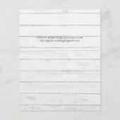 Eucalyptus Wedding Waterverf Greenery Invitations (Achterkant)