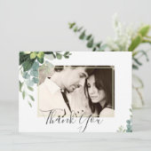 Eucalyptus Wedding - Waterverf groene bladeren (Staand voorkant)