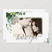 Eucalyptus Wedding - Waterverf groene bladeren (Voorkant / Achterkant)