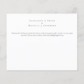 Eucalyptus Wedding - Waterverf groene bladeren Flyer (Achterkant)