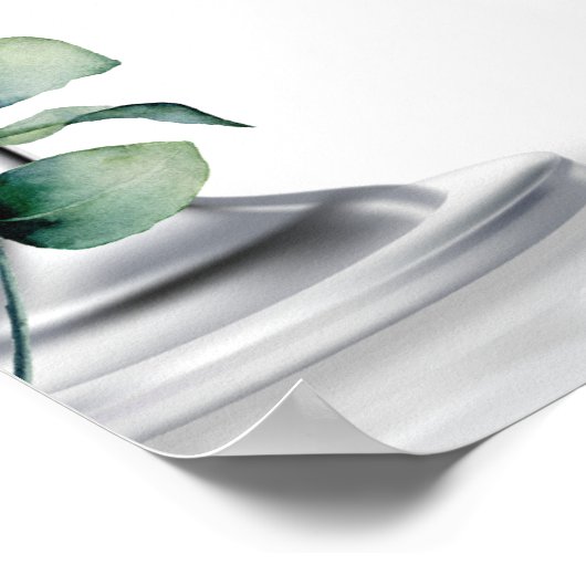 Eucalyptus Welkom Koppels Douche Bubbels & Brouwse Poster (Hoek)