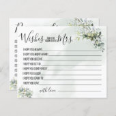 Eucalyptus wenst dat mevrouw de commissaris binnen (Voorkant / Achterkant)