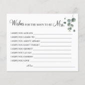 Eucalyptus wenst dat mevrouw de commissaris binnen flyer (Voorkant)