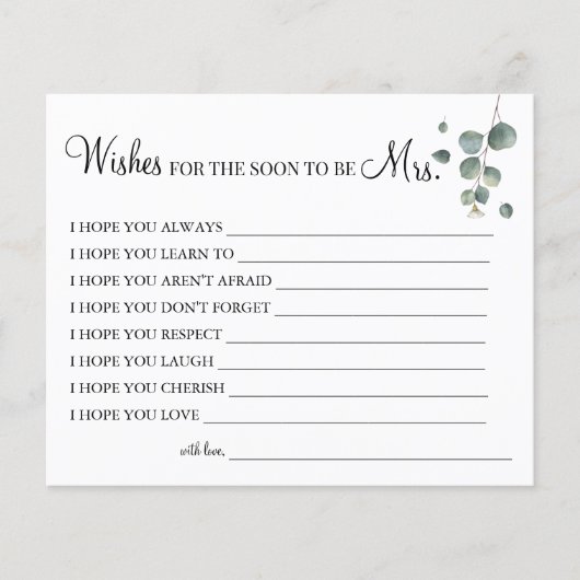 Eucalyptus wenst dat mevrouw de commissaris binnen flyer (Voorkant)