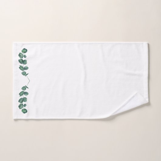 Eucalyptus White Towel set Bad Handdoek (Handdoek)